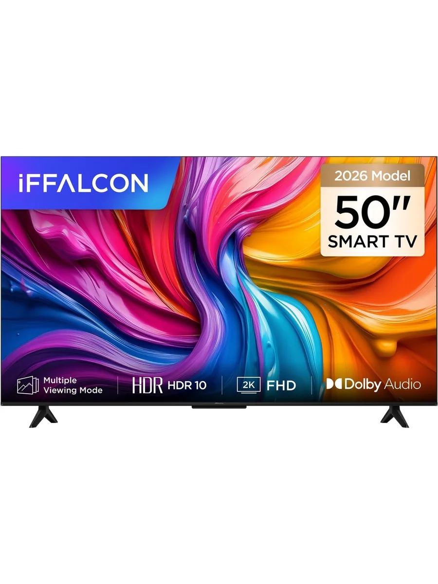 iFFALCON 50S55A 50 inç 127 Ekran Uydu Alıcılı Full HD Android QLED TV